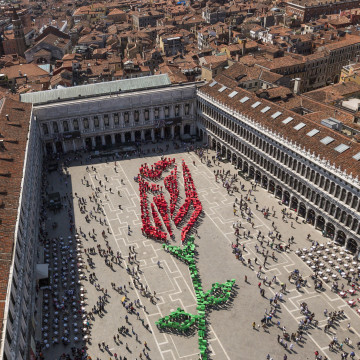 Una Rosa per Venezia - Land Performance per la Festa del Bocolo